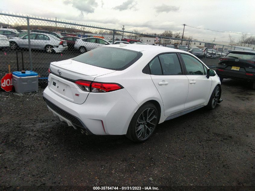 2022 TOYOTA COROLLA SE/SE NIGHTSHADE/APEX SE VIN: 5YFS4MCEXNP119148