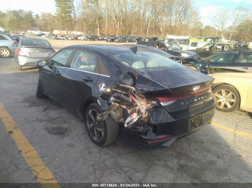 2022 HYUNDAI ELANTRA LIMITED VIN: KMHLP4AG6NU357013