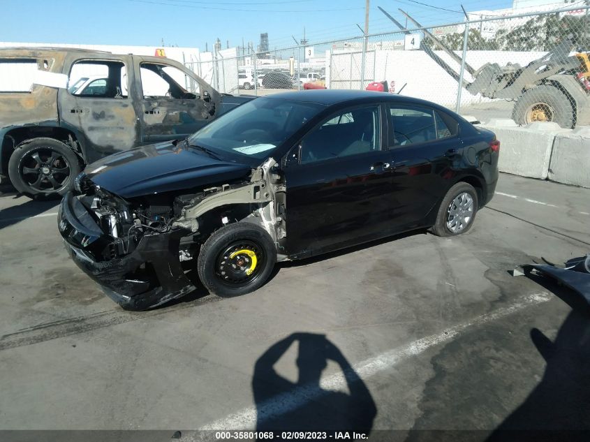 2022 KIA RIO LX VIN: 3KPA24AD0NE491868