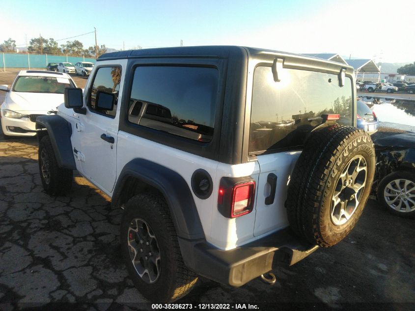 2021 JEEP WRANGLER SPORT S VIN: 1C4GJXANXMW755982