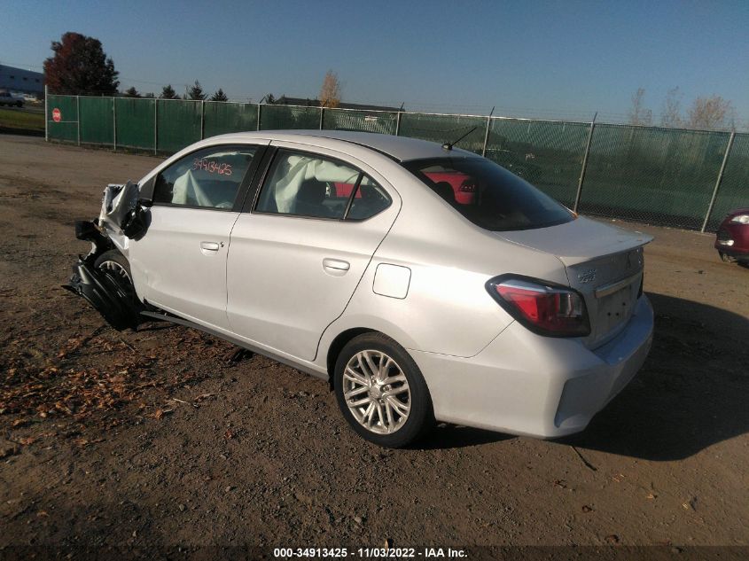 2022 MITSUBISHI MIRAGE G4 ES/LE/BLACK EDITION VIN: ML32FUFJXNHF05556