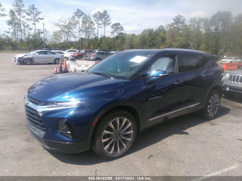 2022 CHEVROLET BLAZER PREMIER VIN: 3GNKBFRS6NS154035