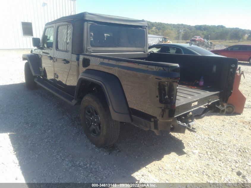 2021 JEEP GLADIATOR SPORT VIN: 1C6JJTAG2ML535745