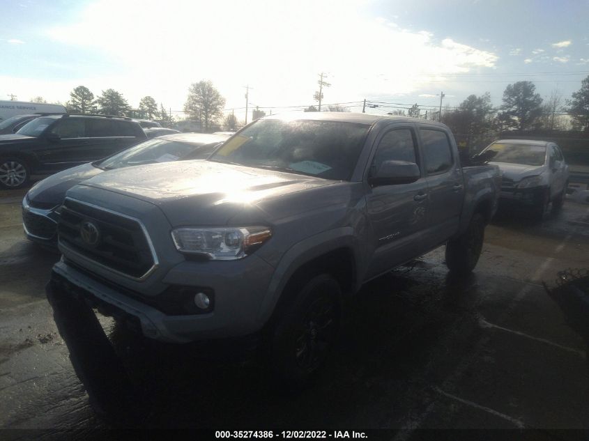 2021 TOYOTA TACOMA 2WD SR5/TRD SPORT VIN: 3TYAZ5CN8MT004450