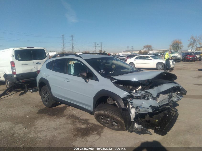 2022 SUBARU CROSSTREK SPORT VIN: JF2GTHRC2NH216329