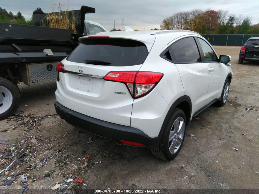 2020 HONDA HR-V EX-L VIN: 3CZRU6H72LM733789
