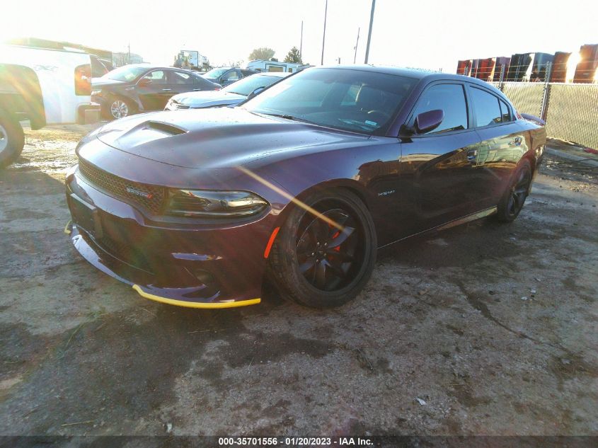 2022 DODGE CHARGER R/T VIN: 2C3CDXCT4NH190456