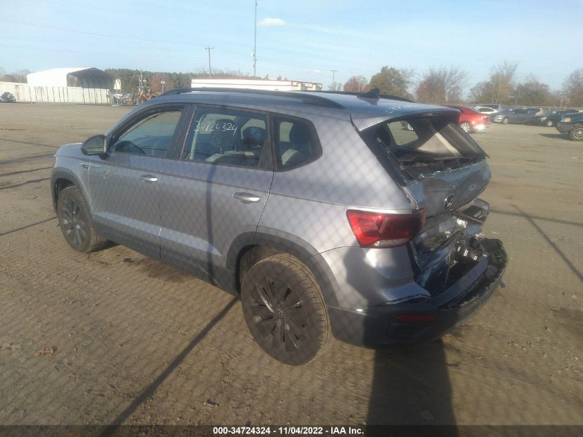 2022 VOLKSWAGEN TAOS S VIN: 3VVCX7B2XNM079277