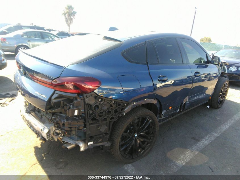 2021 BMW X6 SDRIVE40I VIN: 5UXCY4C06M9G97556