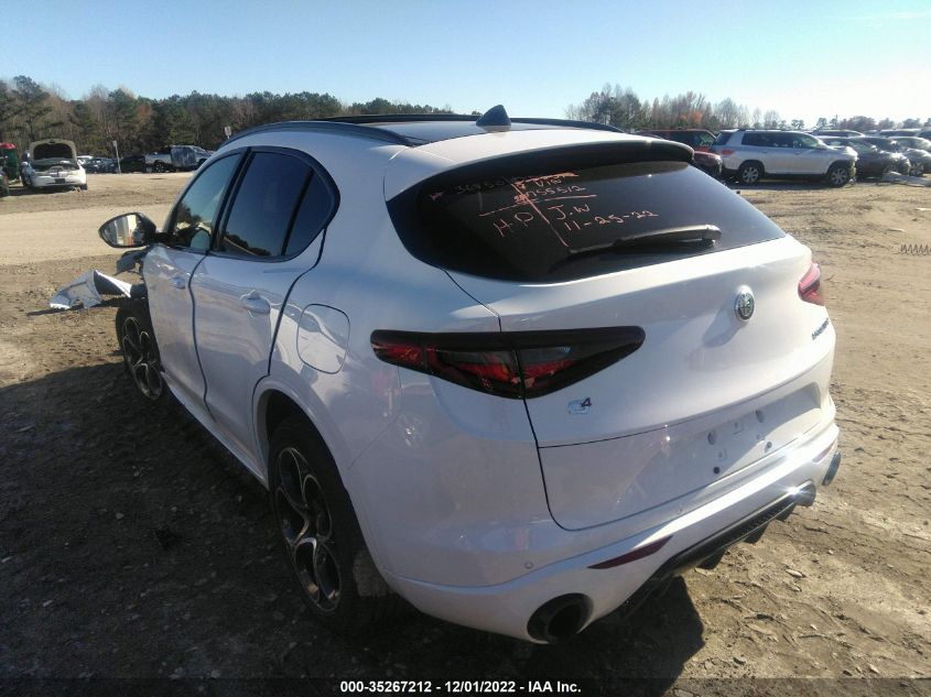 2023 ALFA ROMEO STELVIO VELOCE VIN: ZASPAKBN1P7D55512