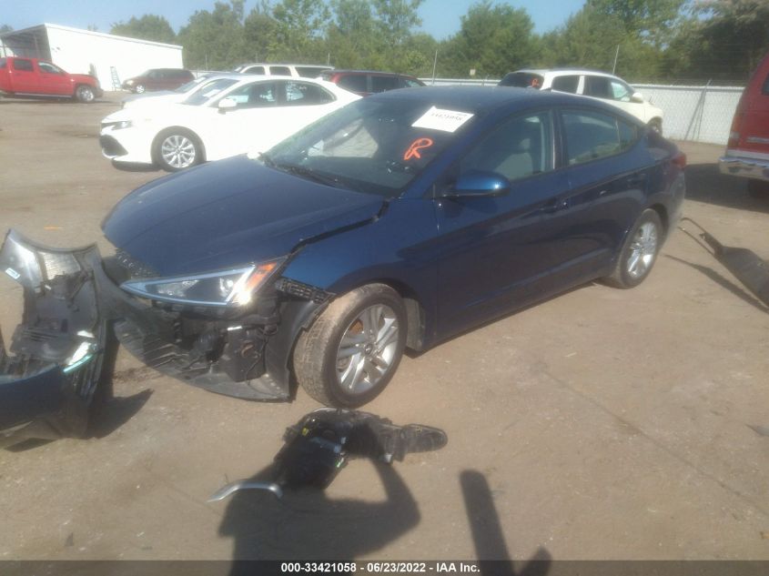 2020 HYUNDAI ELANTRA SEL VIN: 5NPD84LF5LH546480