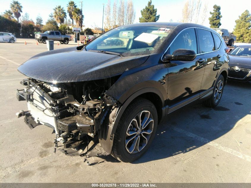 2022 HONDA CR-V EX VIN: 7FARW2H51NE033832