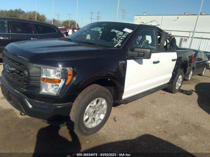 2022 FORD F-150 POLICE RESPONDER XL VIN: 1FTFW1P85NKE97830