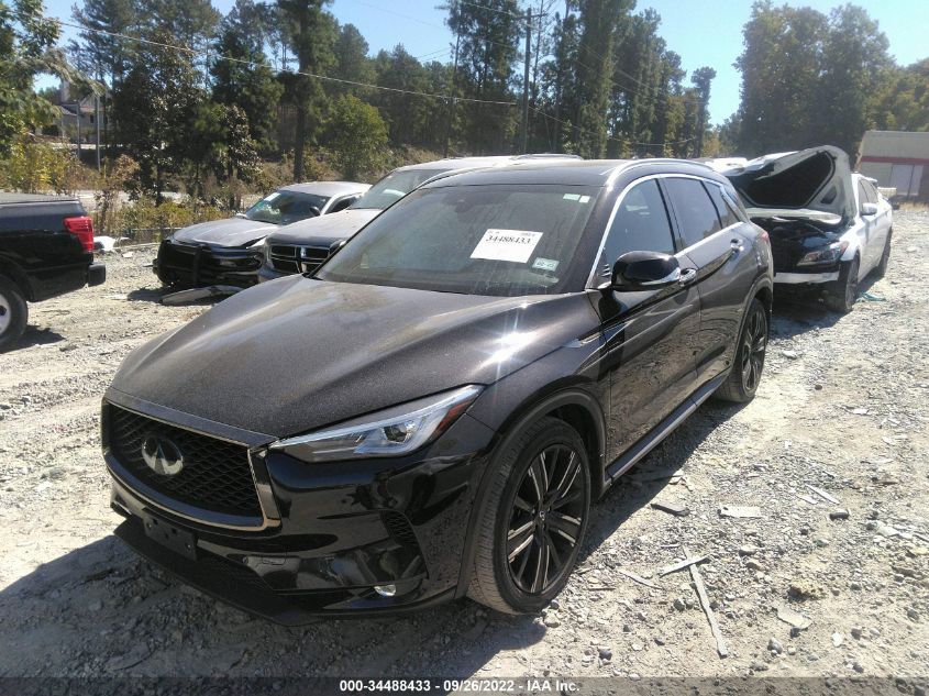 2021 INFINITI QX50 LUXE VIN: 3PCAJ5BA8MF111486