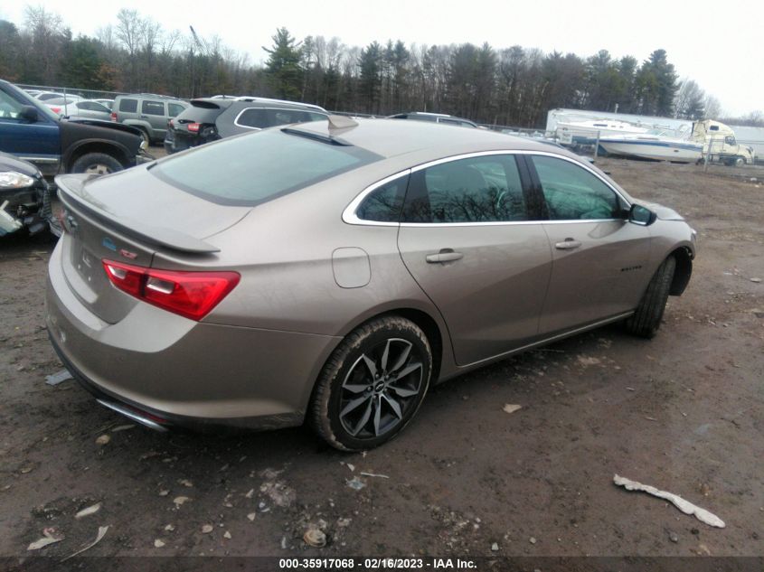 2022 CHEVROLET MALIBU RS VIN: 1G1ZG5ST5NF206094