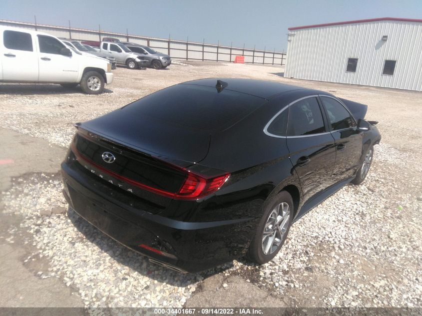 2022 HYUNDAI SONATA SEL VIN: KMHL64JAXNA218826