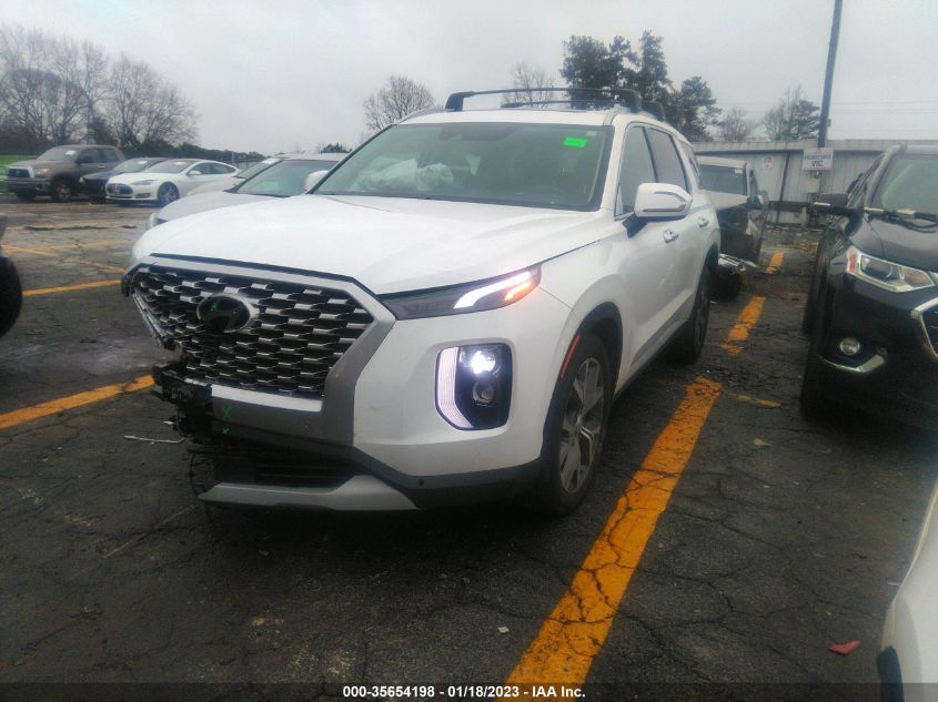 2022 HYUNDAI PALISADE SEL VIN: KM8R44HEXNU384108