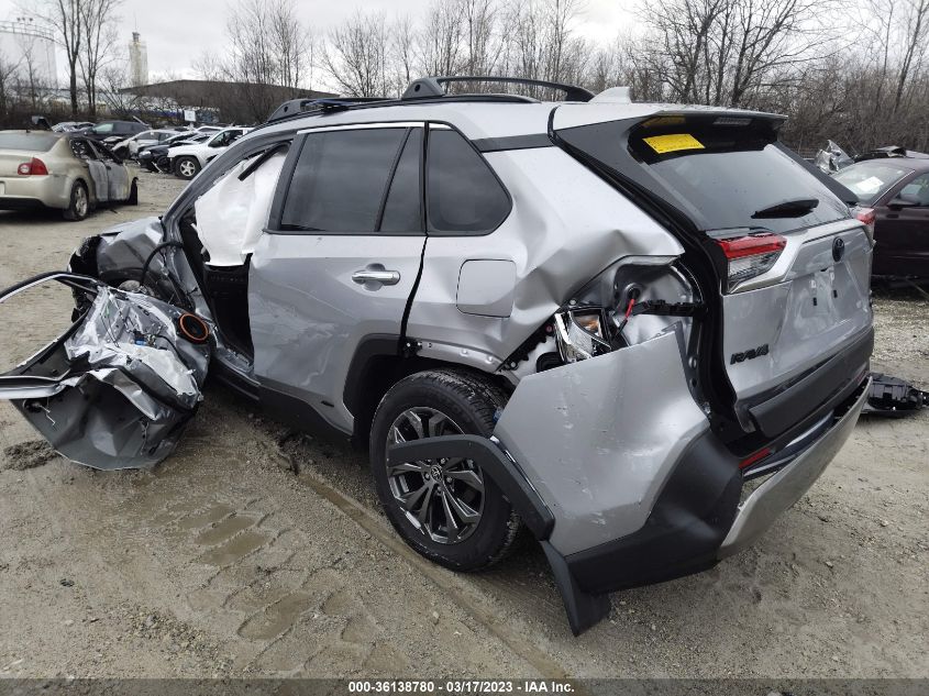 2023 TOYOTA RAV4 HYBRID LIMITED VIN: JTMD6RFV5PD538851