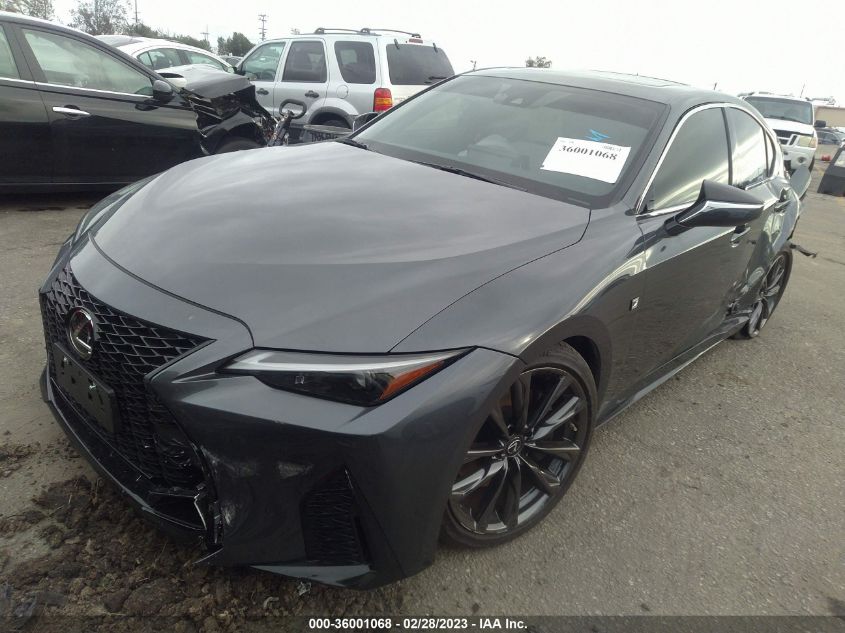 2022 LEXUS IS IS 350 F SPORT VIN: JTHGZ1B2XN5057467