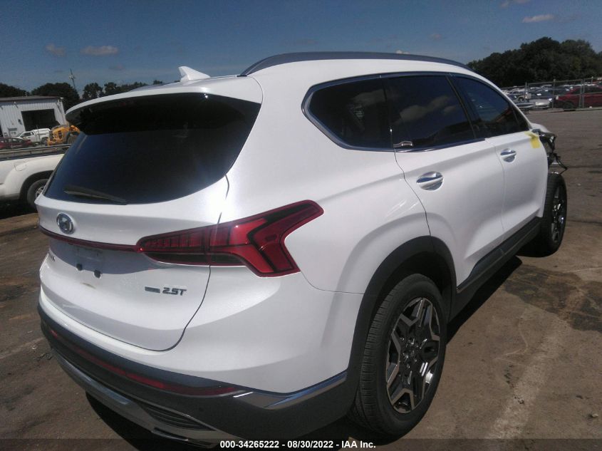 2021 HYUNDAI SANTA FE LIMITED VIN: 5NMS4DALXMH363800