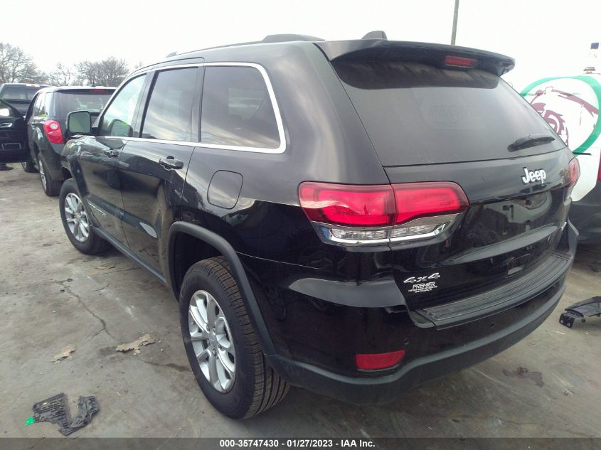2021 JEEP GRAND CHEROKEE LAREDO E VIN: 1C4RJFAG5MC853761