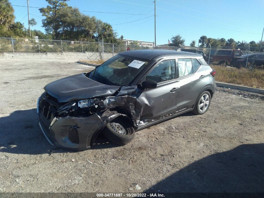 2022 NISSAN KICKS S VIN: 3N1CP5BV3NL524626