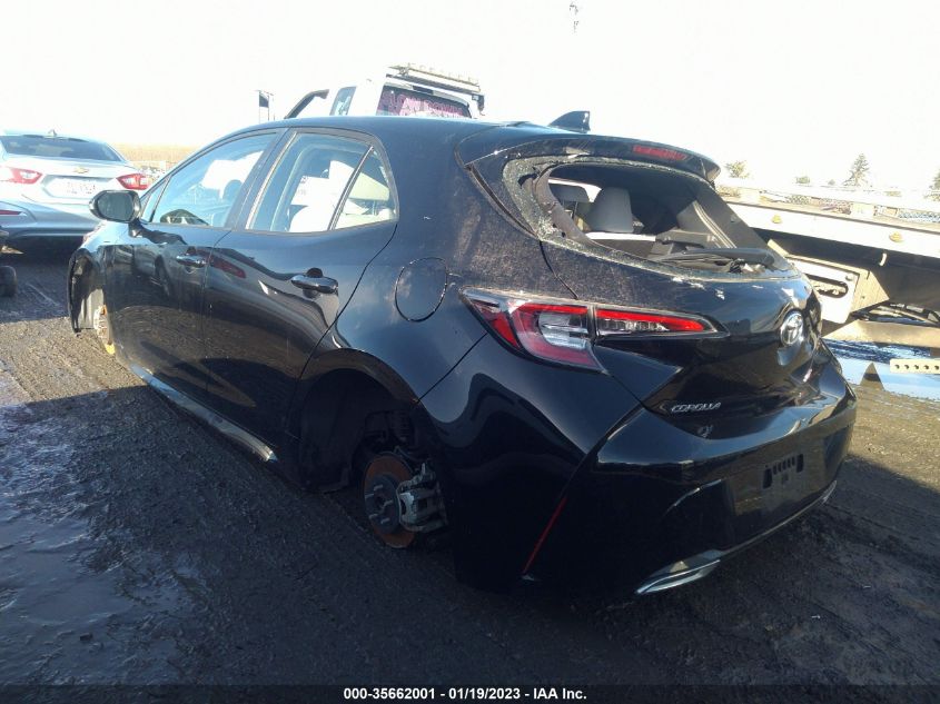2022 TOYOTA COROLLA HATCHBACK SE/NIGHTSHADE/XSE VIN: JTND4MBE0N3154974
