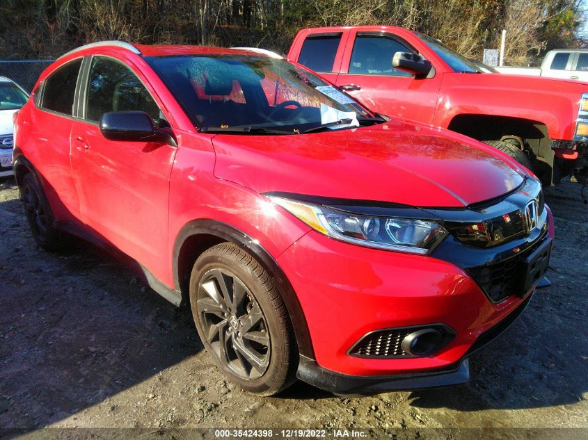 2022 HONDA HR-V SPORT VIN: 3CZRU6H19NM754914
