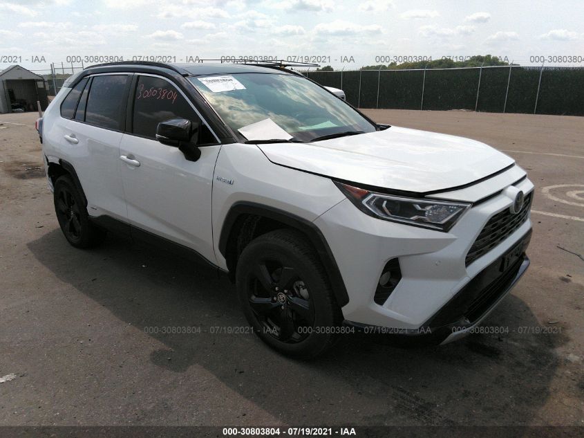 2020 TOYOTA RAV4 HYBRID XSE VIN: JTMEWRFV2LJ032393