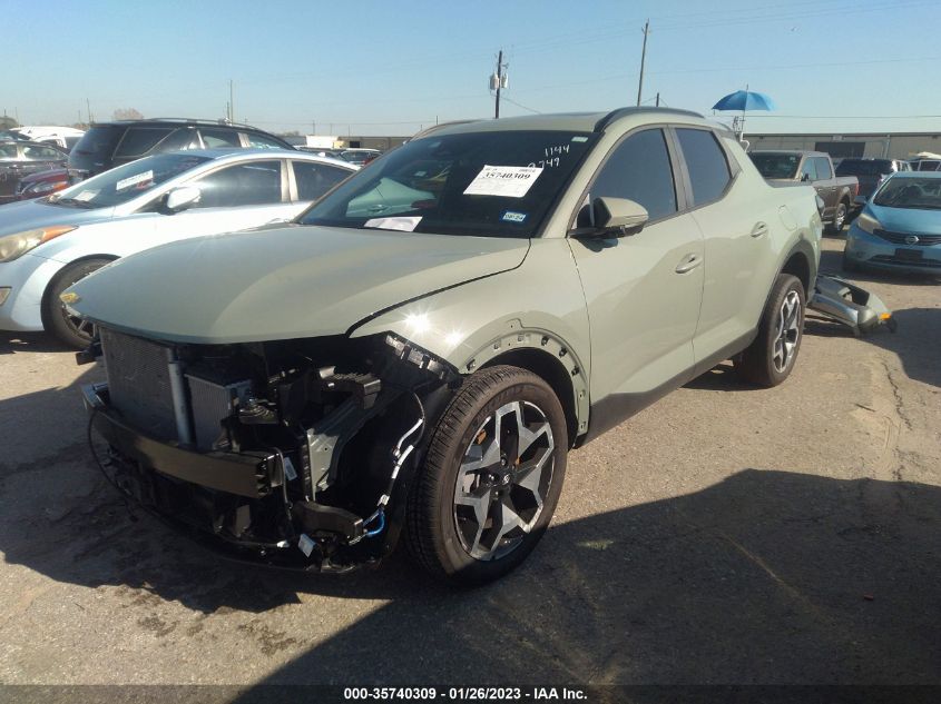 2022 HYUNDAI SANTA CRUZ LIMITED VIN: 5NTJEDAF4NH039170