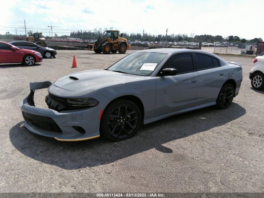2022 DODGE CHARGER GT VIN: 2C3CDXHG1NH183640