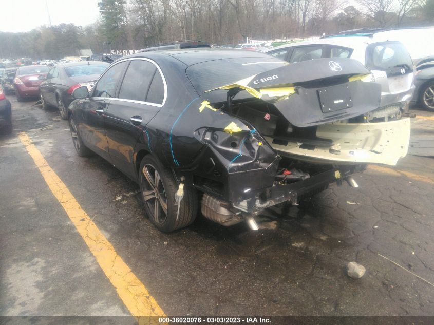 2022 MERCEDES-BENZ C-CLASS C 300 VIN: W1KAF4GB5NR015443