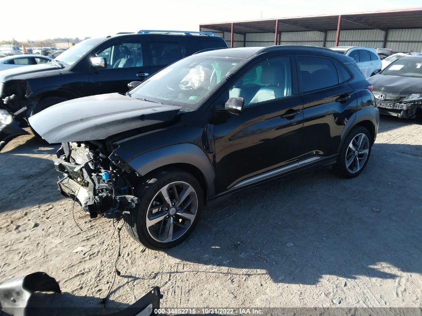 2021 HYUNDAI KONA LIMITED VIN: KM8K3CA57MU739095