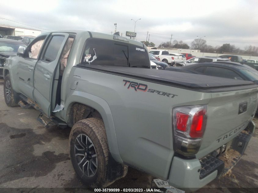 2022 TOYOTA TACOMA 2WD SR5/TRD SPORT VIN: 3TMAZ5CNXNM164259