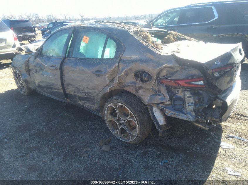 2022 ALFA ROMEO GIULIA TI VIN: ZARFANBN3N7664889