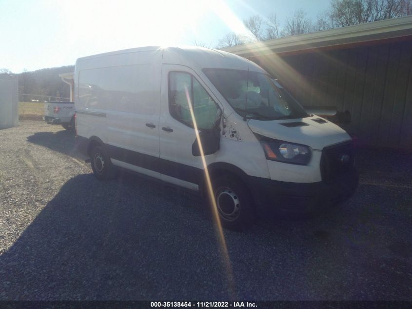 2022 FORD TRANSIT CARGO VAN VIN: 1FTYE1C87NKA38316