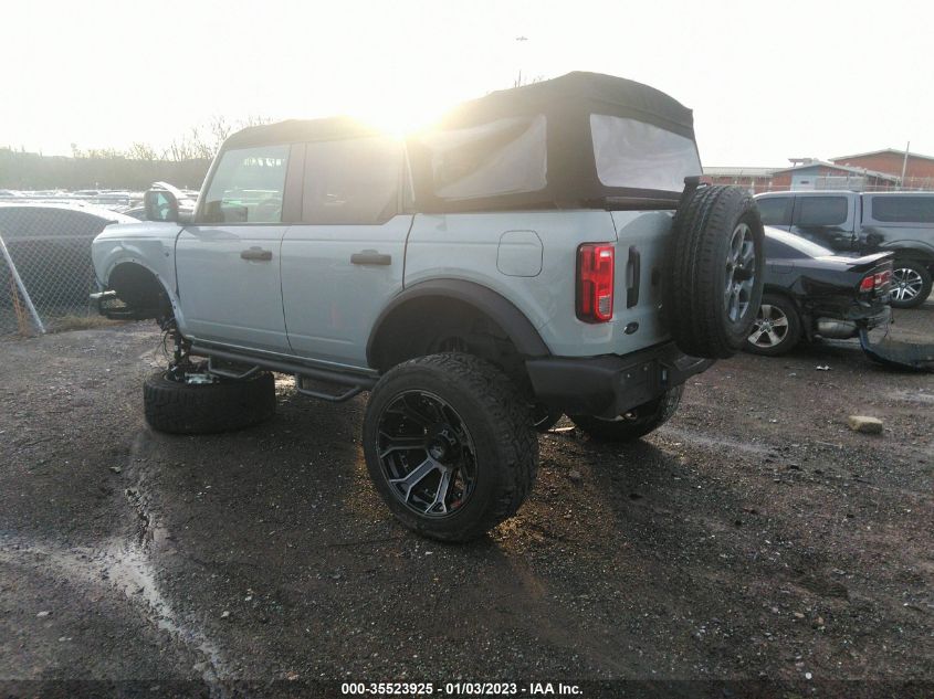 2022 FORD BRONCO BASE/BIG BEND VIN: 1FMDE5BH7NLB23184