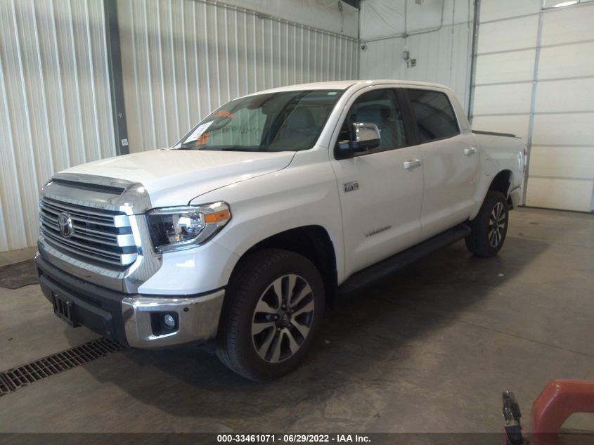 2021 TOYOTA TUNDRA 4WD LIMITED VIN: 5TFHY5F14MX019026