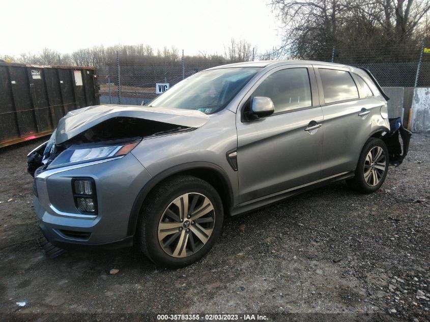2022 MITSUBISHI OUTLANDER SPORT ES/LE/S/BE VIN: JA4APUAU3NU000433