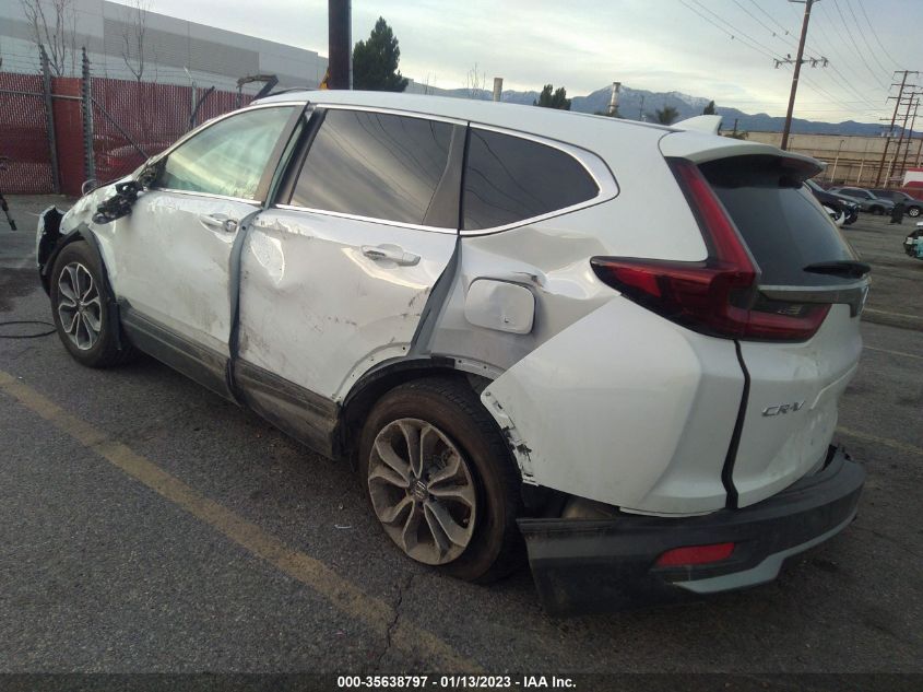 2022 HONDA CR-V EX-L VIN: 2HKRW2H8XNH647124