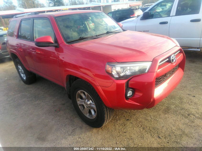 2021 TOYOTA 4RUNNER SR5 VIN: JTEEU5JR7M5237075