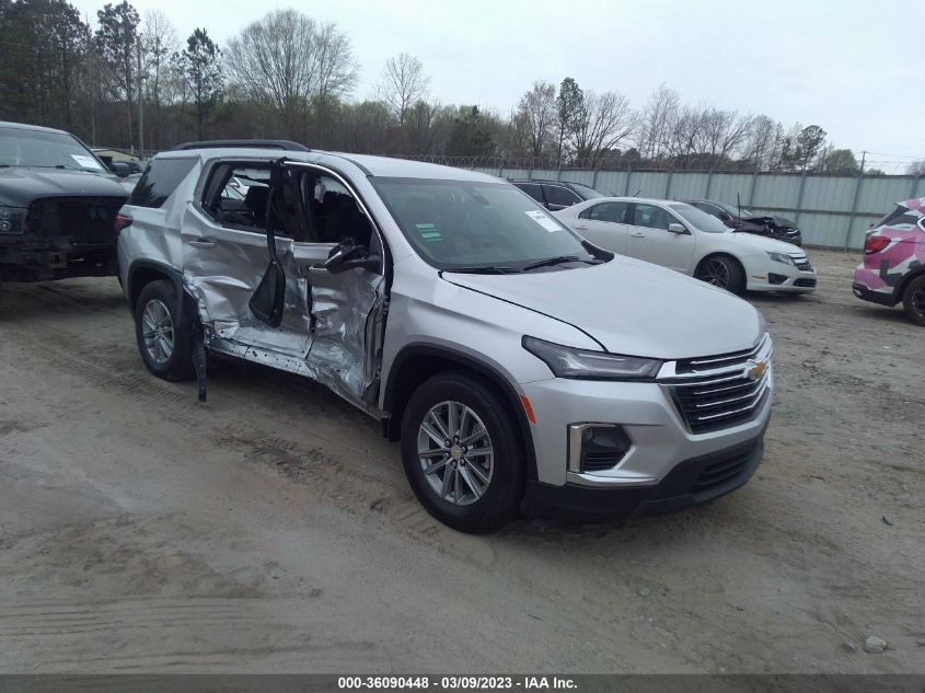 2022 CHEVROLET TRAVERSE LT CLOTH VIN: 1GNERGKW5NJ101548