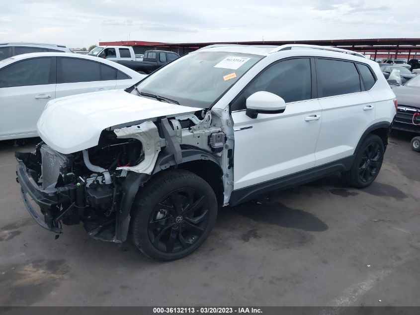 2022 VOLKSWAGEN TAOS SE VIN: 3VVTX7B29NM058842