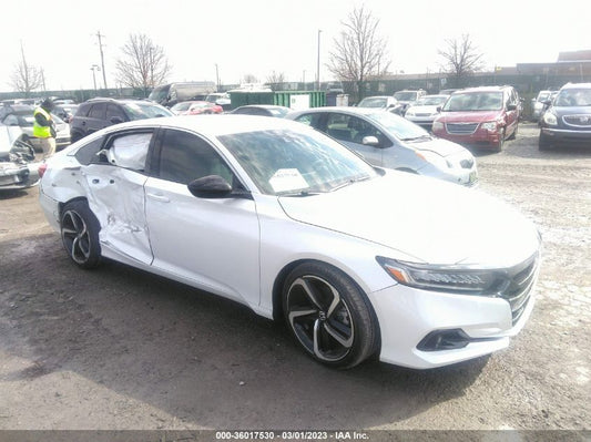 2022 HONDA ACCORD SEDAN SPORT VIN: 1HGCV1F35NA048392