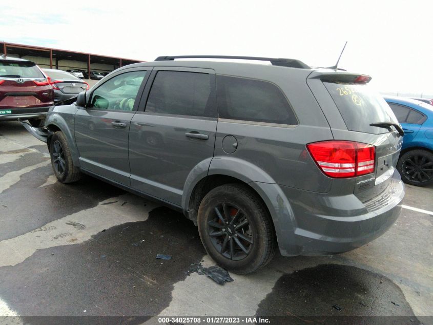 2020 DODGE JOURNEY SE VALUE VIN: 3C4PDCAB6LT265226
