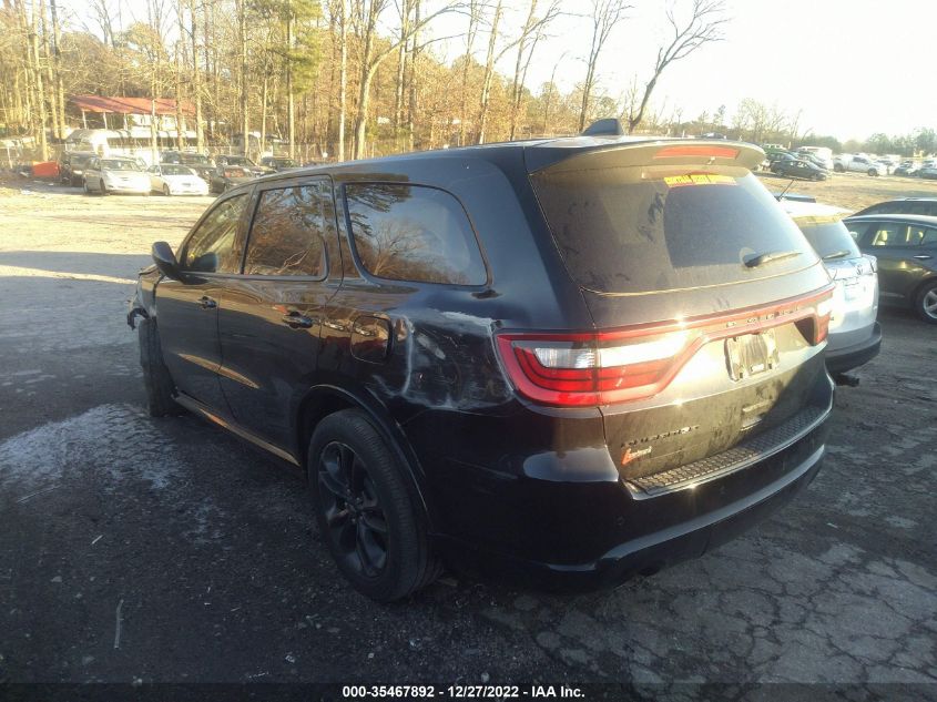 2021 DODGE DURANGO SXT PLUS VIN: 1C4RDHAG5MC519734