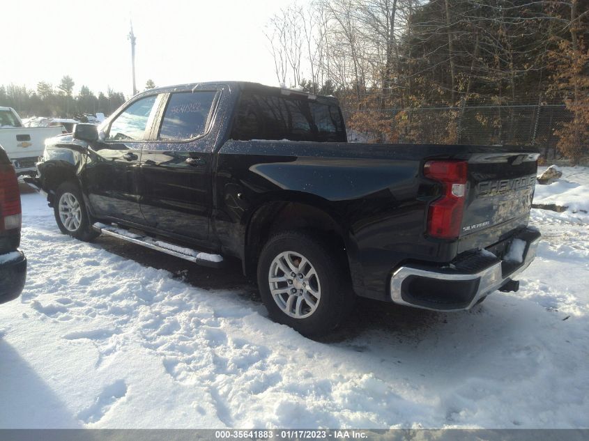 2021 CHEVROLET SILVERADO 1500 LT VIN: 3GCUYDED3MG452698
