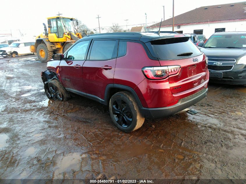 2021 JEEP COMPASS ALTITUDE VIN: 3C4NJDBB8MT552234