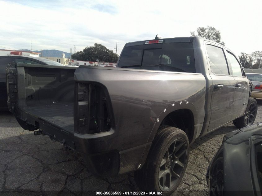 2021 RAM 1500 LARAMIE VIN: 1C6SRFJT0MN738908