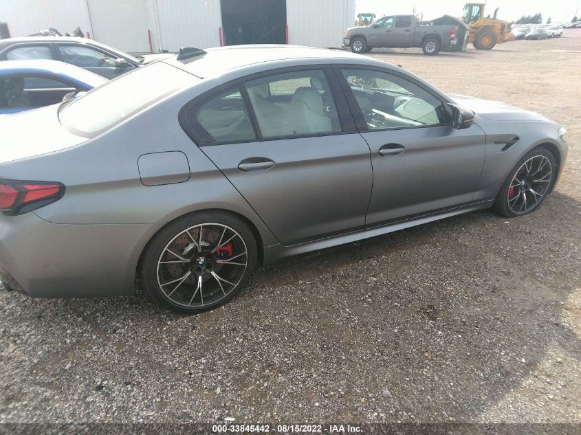 2022 BMW M5 VIN: WBS83CH05NCJ35277